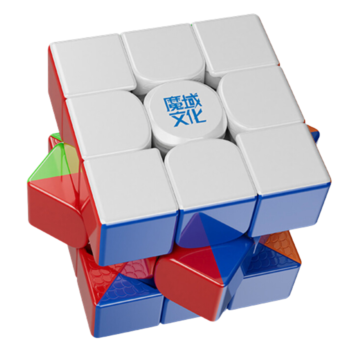 MoYu WeiLong V10 AI Gyroscope 3x3 Maglev Smart Cube UV Coated Stickerless