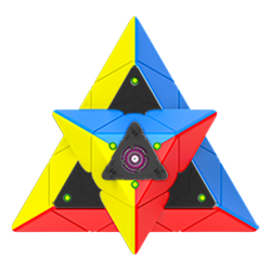 DianSheng Googol Giant Magnetic Pyraminx (19.5 CM) - Black Internals