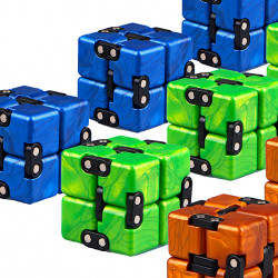 QiYi Infinity Cube Blue, Green, Orange Bundle - 3 Infinity Puzzles