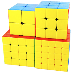 ShengShou Gem 2x2, 3x3, 4x4, 5x5 Gift Box Bundle