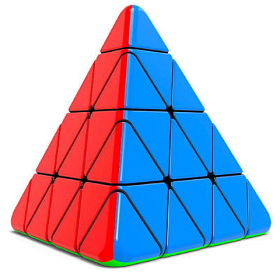 YuXin Little Magic 4x4 Master Pyraminx Stickerless